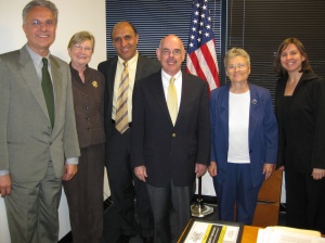 Our delegation with Rep. Waxman